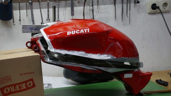 Tankvolumenerhöhung - Ducati - Moko