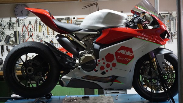 Ducati 1299S 2. Moko Ausbaustufe Tank 24 Liter Volumen